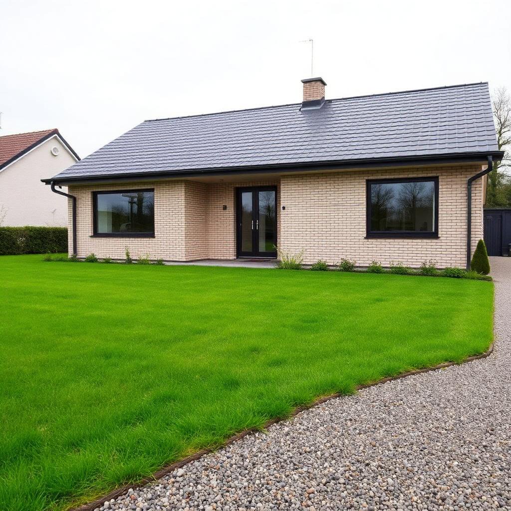 Norddeutscher Bungalow mit hellem Klinker